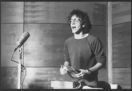 Lonny Price at the recording session of Merrily We Roll Along.  at 