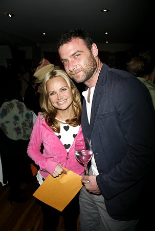 Kristin Chenoweth and Liev Schreiber at 