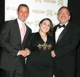 Marc Shaiman and Nikki Blonsky at 