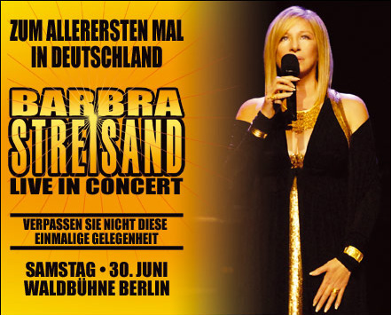 BWW Exclusive: Barbra Streisand European Tour 2007 Scrapbook Image