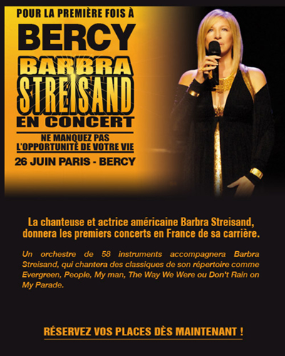 BWW Exclusive: Barbra Streisand European Tour 2007 Scrapbook Image