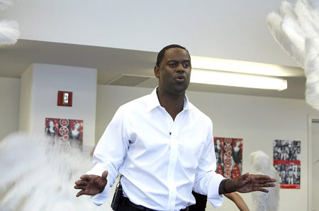 Photo Coverage: Brian McKnight in 'Chicago' Rehearsals Image