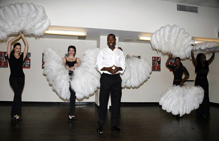 Photo Coverage: Brian McKnight in 'Chicago' Rehearsals Image