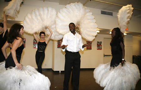 Photo Coverage: Brian McKnight in 'Chicago' Rehearsals Image