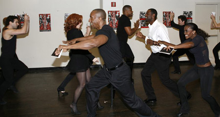 Photo Coverage: Brian McKnight in 'Chicago' Rehearsals Image