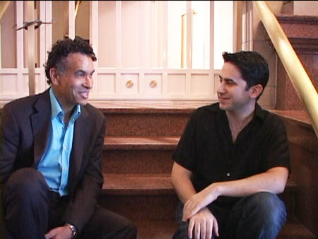 Brian Stokes Mitchell and Robert Diamond at 