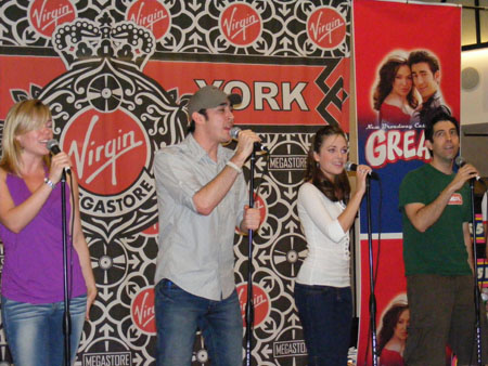 Photo Coverage: 'Grease' CD Release Image