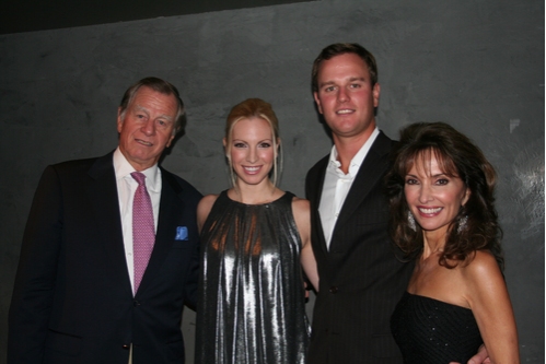 Helmut Huber, Liza Huber, Andreas Huber and Susan Lucci Photo