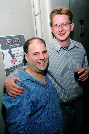 Producer Jeffrey Schulman with Max Williams Photo