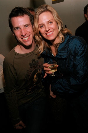 Aaron Davis and Claire Lundin

 Photo