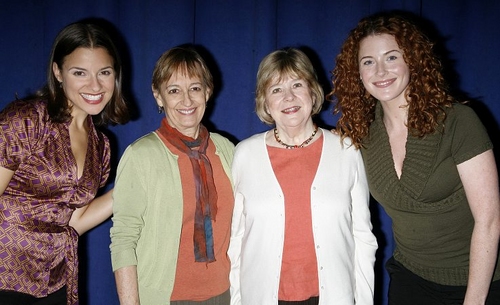 Jenn Gambatese, Patricia Conolly, Marylouise Burke and Bridget Regan Photo