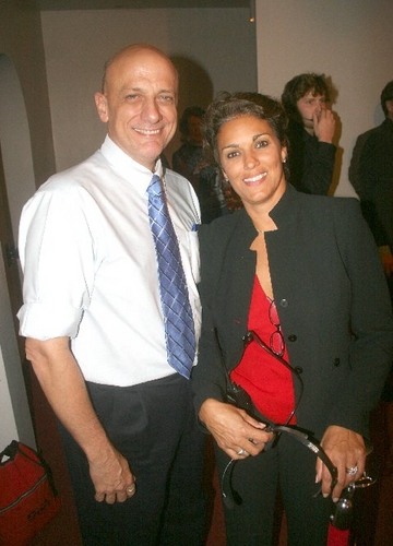 Tom Viola and Ariadne Villareal of Broadway Cares/Equity Fights AIDS