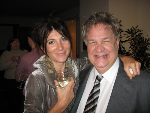 Eve Best (Ruth) and Albert Poland (General Manager) Photo