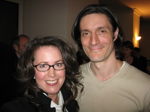 Gareth Saxe (Joey) and wife Meredith Photo