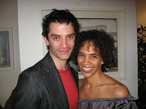 James Frain (Teddy) and wife, actress Marta Cunningham Photo