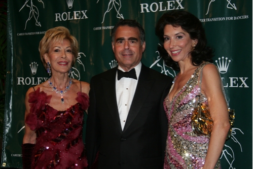 Anka K. Palitz, Allen Brill (President & CEO, Rolex Watch U.S.A., Inc.) and Fay Fendi Photo