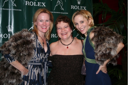 Kathleen Marshall, Cynthia Fischer (CTFD President) and Charlotte D'Amboise Photo