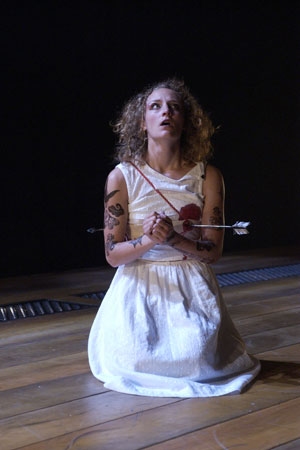 Medea (Atley Loughridge) is brought low by love Photo
