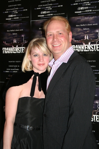 Sofia Swannell and Stephen Purdy (Music Director) Photo