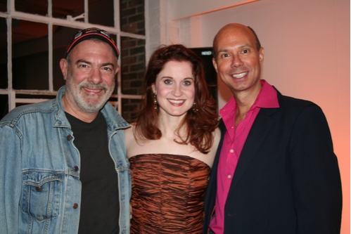 Bradshaw Smith, Christiane Noll and Richie Ridge ("Broadway Beat") Photo