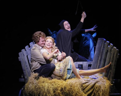 Roger Bart, Sutton Foster and Christopher Fitzgerald Photo