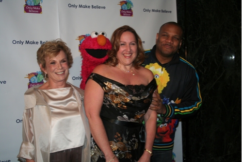 Dena Hammerstein with Honoree's Carol-Lynn Parente and Kevin Clash (Sesame Workshop) Photo