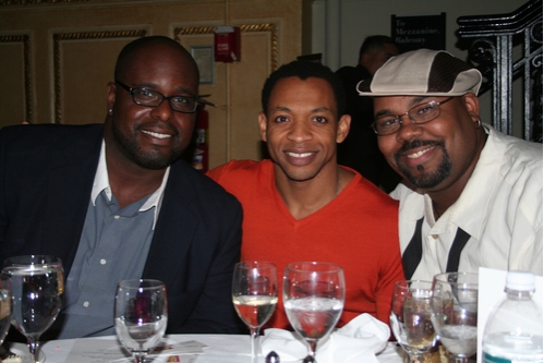 J. Bernard Calloway, Derrick Baskin and James Monroe Iglehart Photo