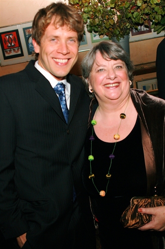 Jeremy Webb with his mother, Cathy Webb Photo
