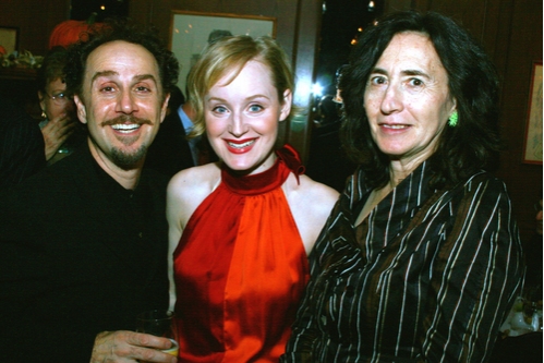 John Kassir, Erin Davie and Francine Prose Photo