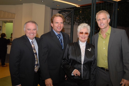 l-r: Dr. Al Rossi, Rex Smith, Shirley Jones and Patrick Cassidy Photo