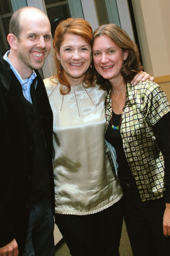 Jeff Blumenkrantz, Victoria Clark and Jane Kelly Williams Photo