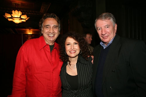 Producers John Bowab and Martin Wiviott with Melissa Manchester Photo