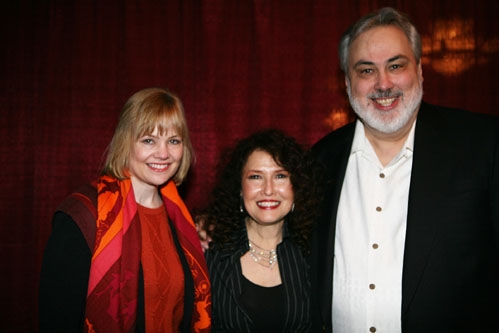 Ann Dickey and Gene Dickey with Melissa Manchester Photo