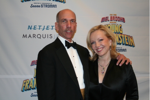 Producer Robert F.X. Sillerman and Susan Stroman (Director, Choreographer) Photo