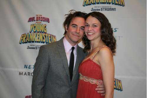 Roger Bart and Sutton Foster Photo
