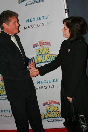Parker Posey and David Hasselhoff
 Photo