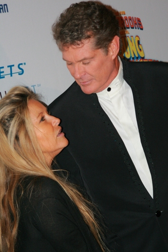David Hasselhoff and Michelle Lilley Photo