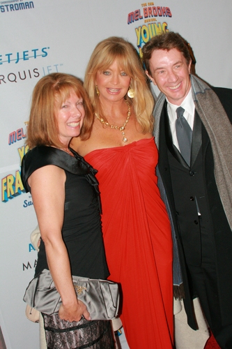 Nancy Dolman, Goldie Hawn and Martin Short Photo