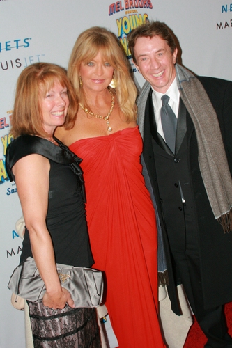 Nancy Dolman, Goldie Hawn and Martin Short Photo