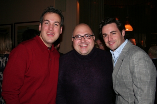 Jim Colucci, Frank DeCaro and Max von Essen Photo