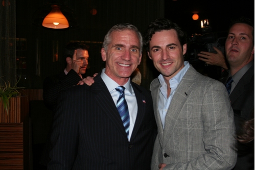 Mark S. Hoebee (Director) and Max von Essen Photo