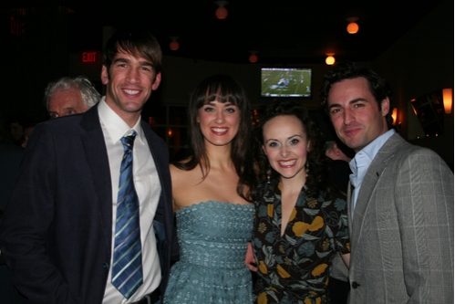 Tommy Berklund, Byrnn O'Malley, Julia Osborne and Max von Essen Photo