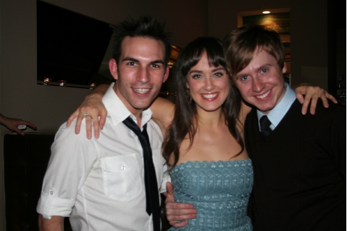 Jeremy Leiner, Brynn O'Malley and Steven Booth Photo