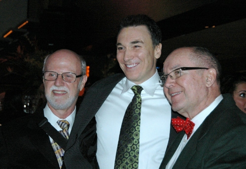 Jack O'Brien, Patrick Page and Mel Marvin
 Photo
