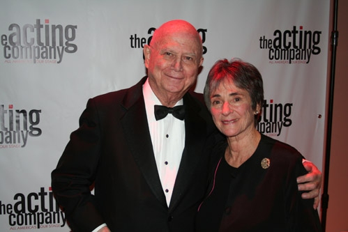 Gerald Schoenfeld and Margot Harley Photo