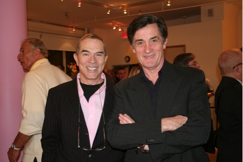 Charles Leslie (Leslie/Lohman Gay Art Foundation) and Roger Rees Photo