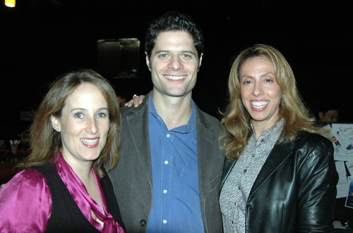 Zina Goldrich (upcoming Broadway musical Ever After), Tom Kitt and Amanda Green (High Photo