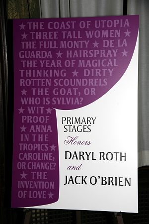 Primary Stages Honors Daryl Roth and Jack O'Brien Photo