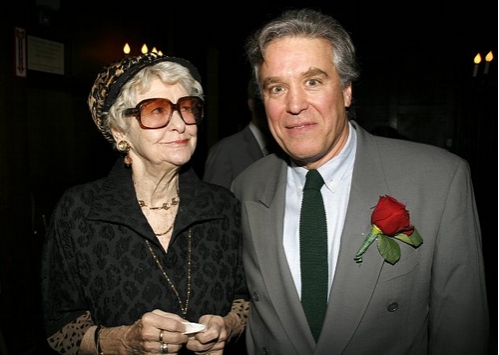 Elaine Stritch and Casey Childs Photo