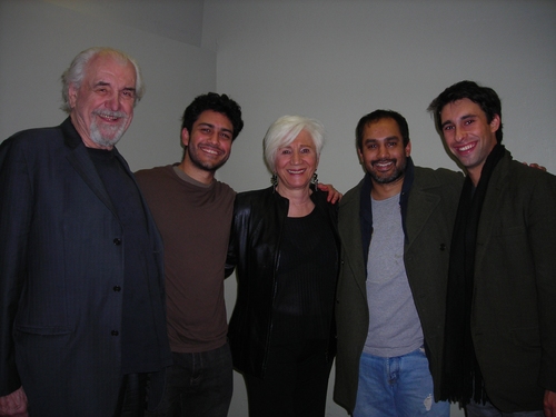  Louis Zorich, Sanjit De Silva, Olympia Dukakis, Rajesh Bose and Rafi Silver Photo